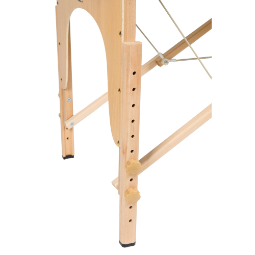 Массажный стол Atlas Sport складной 2-с деревянный 70 см (темно-коричневый)