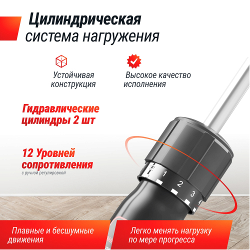 Гребной тренажер UNIX Fit гидравлический 320G