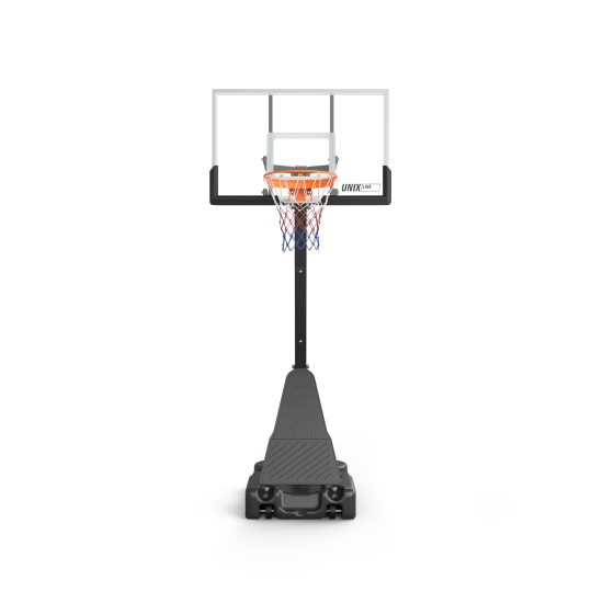 Баскетбольная стойка UNIX Line B-Stand-PC 54"x32" (140 х 82 см) R45 H230-305 см