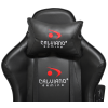 Вибромассажное кресло Calviano AVANTI ULTIMATO total black с подножкой