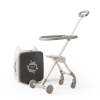 Чемодан UNIX Kids Коляска / Stroller Ocean серый