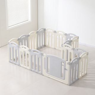Манеж UNIX Kids Ocean / Океан (151 x 151 см) серый