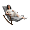 Массажное кресло-качалка FUJIMO Time2Chill Grey