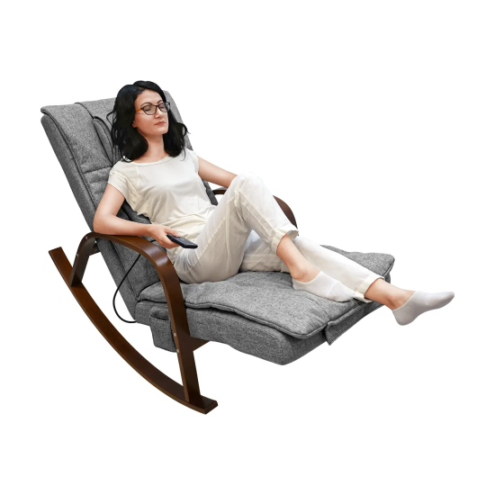 Массажное кресло-качалка FUJIMO Time2Chill Grey