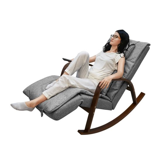 Массажное кресло-качалка FUJIMO Time2Chill Grey