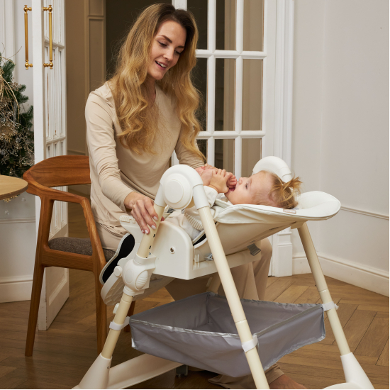 Стул для кормления UNIX Kids Ocean / Океан белый