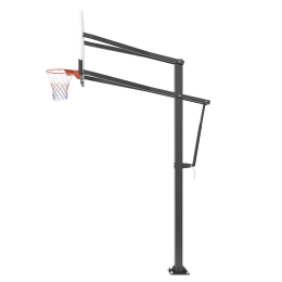Баскетбольная стойка стационарная UNIX Line B-Stand-PC 72"x42" (180 х 105 см) R45 H230-305 см