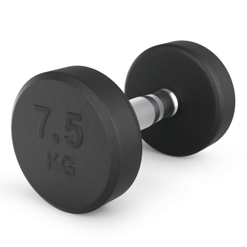 Гантель UNIX Fit PRO круглая обрезиненная 7,5 кг, 2 шт.