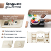 Кухня детская UNIX Kids Cook & Store 6 / Готовка и хранение бежевый