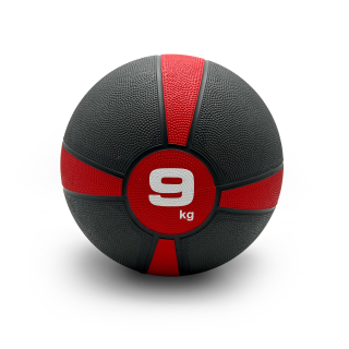 Медбол UNIX Fit PRO 9 кг красный