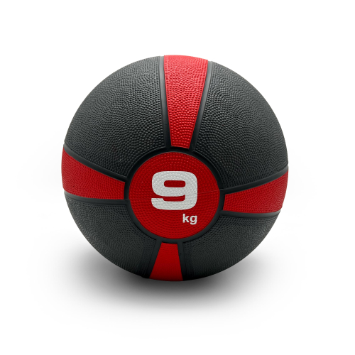 Медбол UNIX Fit PRO 9 кг красный