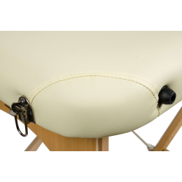 Массажный стол Atlas Sport складной 2-с 60 см деревянный + сумка в подарок (бежевый)
