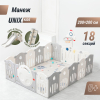 Манеж UNIX Kids Supreme Space / Премиальный 200x200 см серый