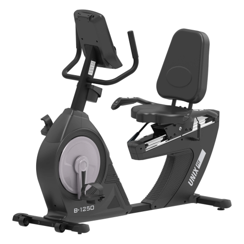 Горизонтальный велотренажер UNIX Fit B-1250 PRO (7" LCD)