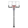 Баскетбольная стойка стационарная UNIX Line B-Stand-TG 54"x32" (140 х 80 см) R45 H230-305 см