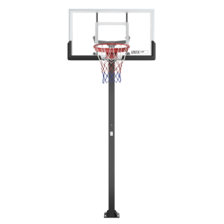 Баскетбольная стойка стационарная UNIX Line B-Stand-TG 54"x32" (140 х 80 см) R45 H230-305 см