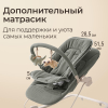 Шезлонг-качалка UNIX Kids Dino зеленый