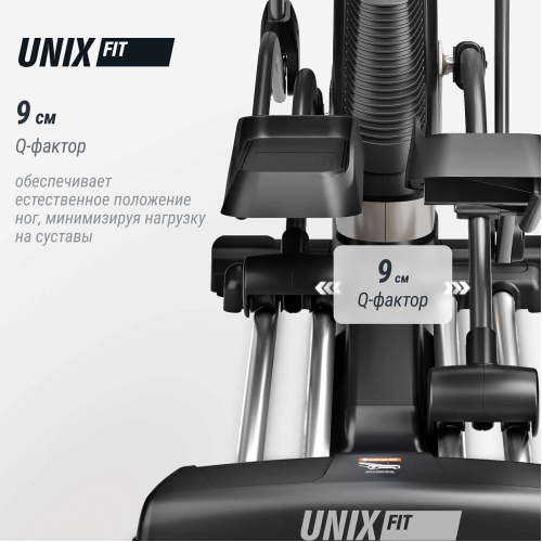 Эллиптический тренажер UNIX Fit E-1100 PRO (10,1" TFT)