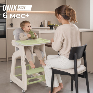 Стул для кормления UNIX Kids Basic зеленый