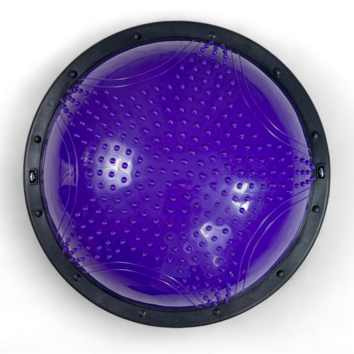 Тренажер Балансировочная платформа CALVIANO Bosu Ball 58 см фиолетовый