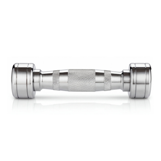 Гантель хром 1 кг (2 штуки) VictoryFit VF-CR010-2