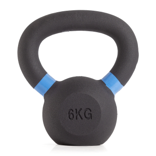 Гиря чугунная с цветным кольцом 6 кг (модель: К-3) VictoryFit VF-KCR060