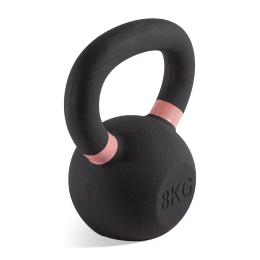 Гиря чугунная с цветным кольцом 8 кг (модель: К-3) VictoryFit VF-KCR080