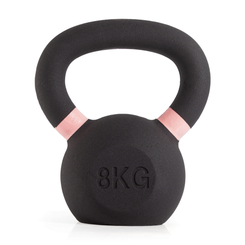 Гиря чугунная с цветным кольцом 8 кг (модель: К-3) VictoryFit VF-KCR080