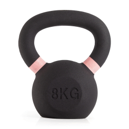 Гиря чугунная с цветным кольцом 8 кг (модель: К-3) VictoryFit VF-KCR080