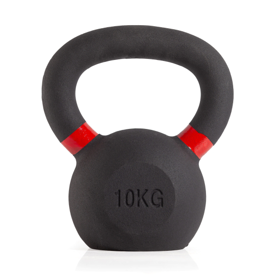 Гиря чугунная с цветным кольцом 10 кг (модель: К-3) VictoryFit VF-KCR100