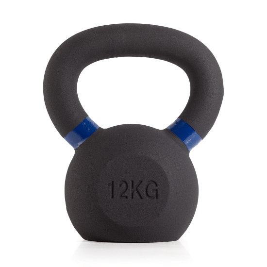 Гиря чугунная с цветным кольцом 12 кг (модель: К-3) VictoryFit VF-KCR120