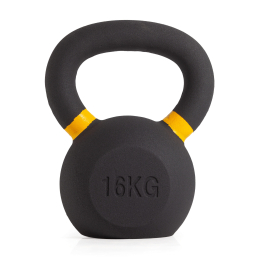 Гиря чугунная с цветным кольцом 16 кг (модель: К-3) VictoryFit VF-KCR160