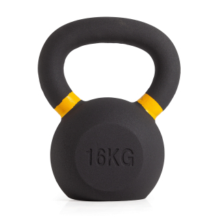 Гиря чугунная с цветным кольцом 16 кг (модель: К-3) VictoryFit VF-KCR160