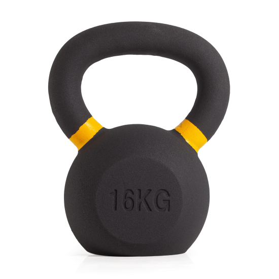 Гиря чугунная с цветным кольцом 16 кг (модель: К-3) VictoryFit VF-KCR160
