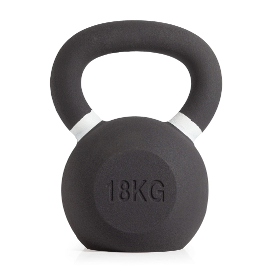 Гиря чугунная с цветным кольцом 18 кг (модель: К-3) VictoryFit VF-KCR180