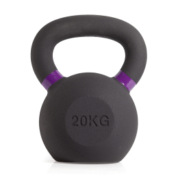 Гиря чугунная с цветным кольцом 20 кг (модель: К-3) VictoryFit VF-KCR200