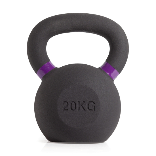 Гиря чугунная с цветным кольцом 20 кг (модель: К-3) VictoryFit VF-KCR200