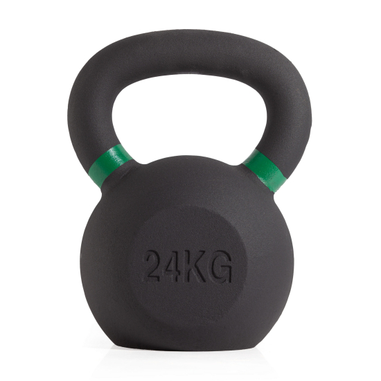 Гиря чугунная с цветным кольцом 24 кг (модель: К-3) VictoryFit VF-KCR240