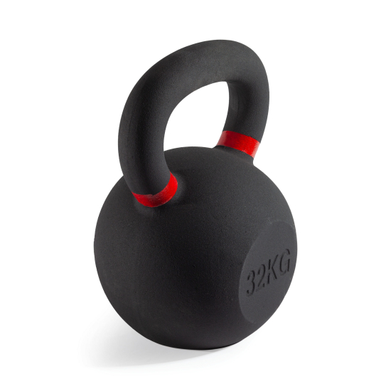 Гиря чугунная с цветным кольцом 32 кг (модель: К-3) VictoryFit VF-KCR320