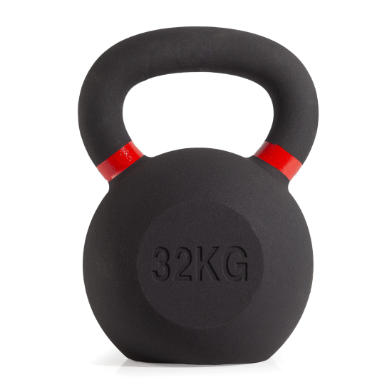 Гиря чугунная с цветным кольцом 32 кг (модель: К-3) VictoryFit VF-KCR320