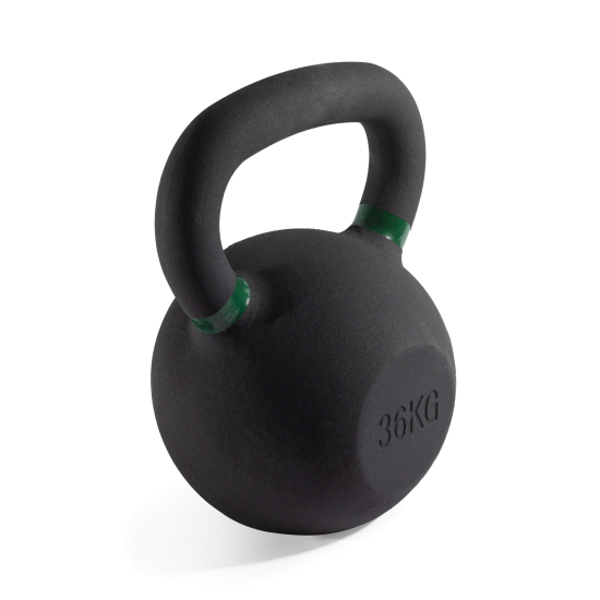 Гиря чугунная с цветным кольцом 36 кг (модель: К-3) VictoryFit VF-KCR360