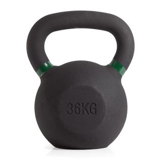 Гиря чугунная с цветным кольцом 36 кг (модель: К-3) VictoryFit VF-KCR360