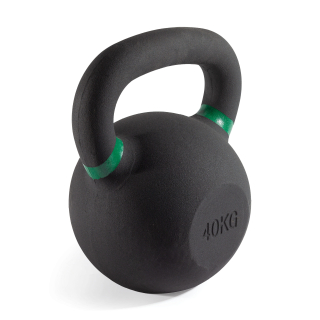 Гиря чугунная с цветным кольцом 40 кг (модель: К-3) VictoryFit VF-KCR400