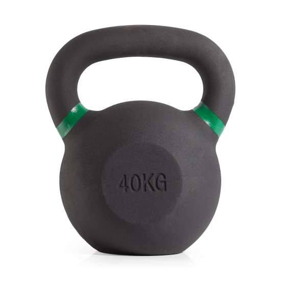 Гиря чугунная с цветным кольцом 40 кг (модель: К-3) VictoryFit VF-KCR400