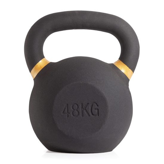 Гиря чугунная с цветным кольцом 48 кг (модель: К-3) VictoryFit VF-KCR480