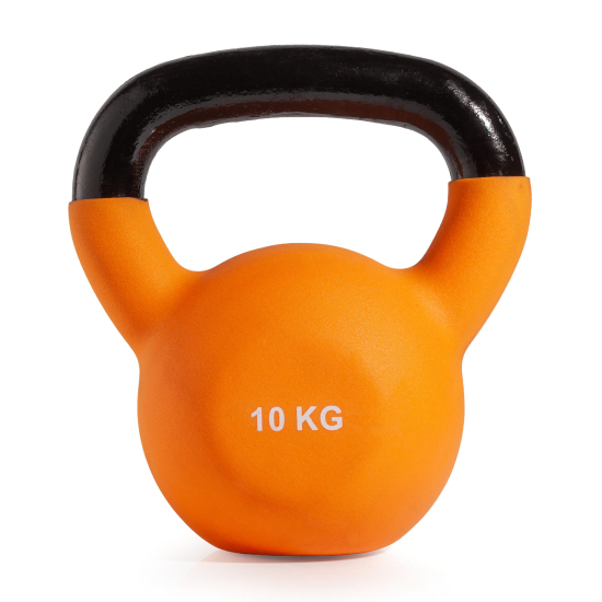 Гиря чугунная неопрен 10 кг (модель: К-5) VictoryFit VF-KN100
