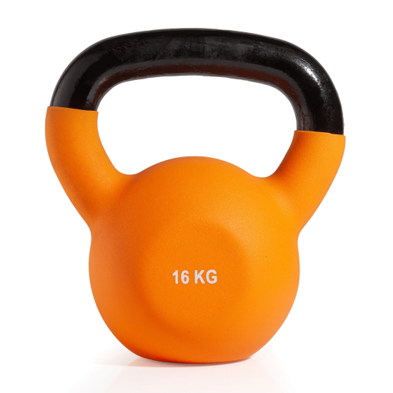 Гиря чугунная неопрен 16 кг (модель: К-5) VictoryFit VF-KN160