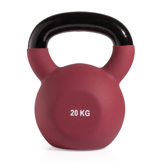 Гиря чугунная неопрен 20 кг (модель: К-5) VictoryFit VF-KN200