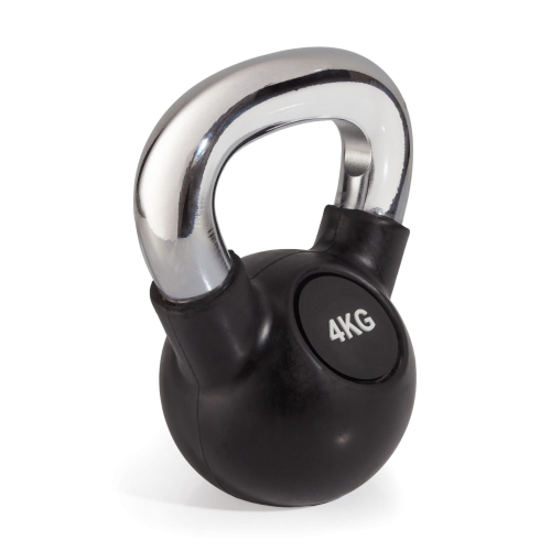 Гиря с резиновым покрытием 4 кг (модель: К-6) VictoryFit VF-KRU040