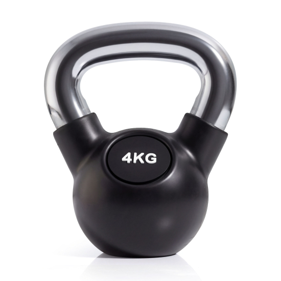 Гиря с резиновым покрытием 4 кг (модель: К-6) VictoryFit VF-KRU040